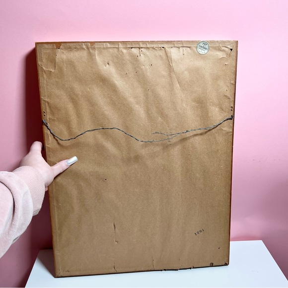 Vintage retro large fairytale framed art print - Picture 5 of 6